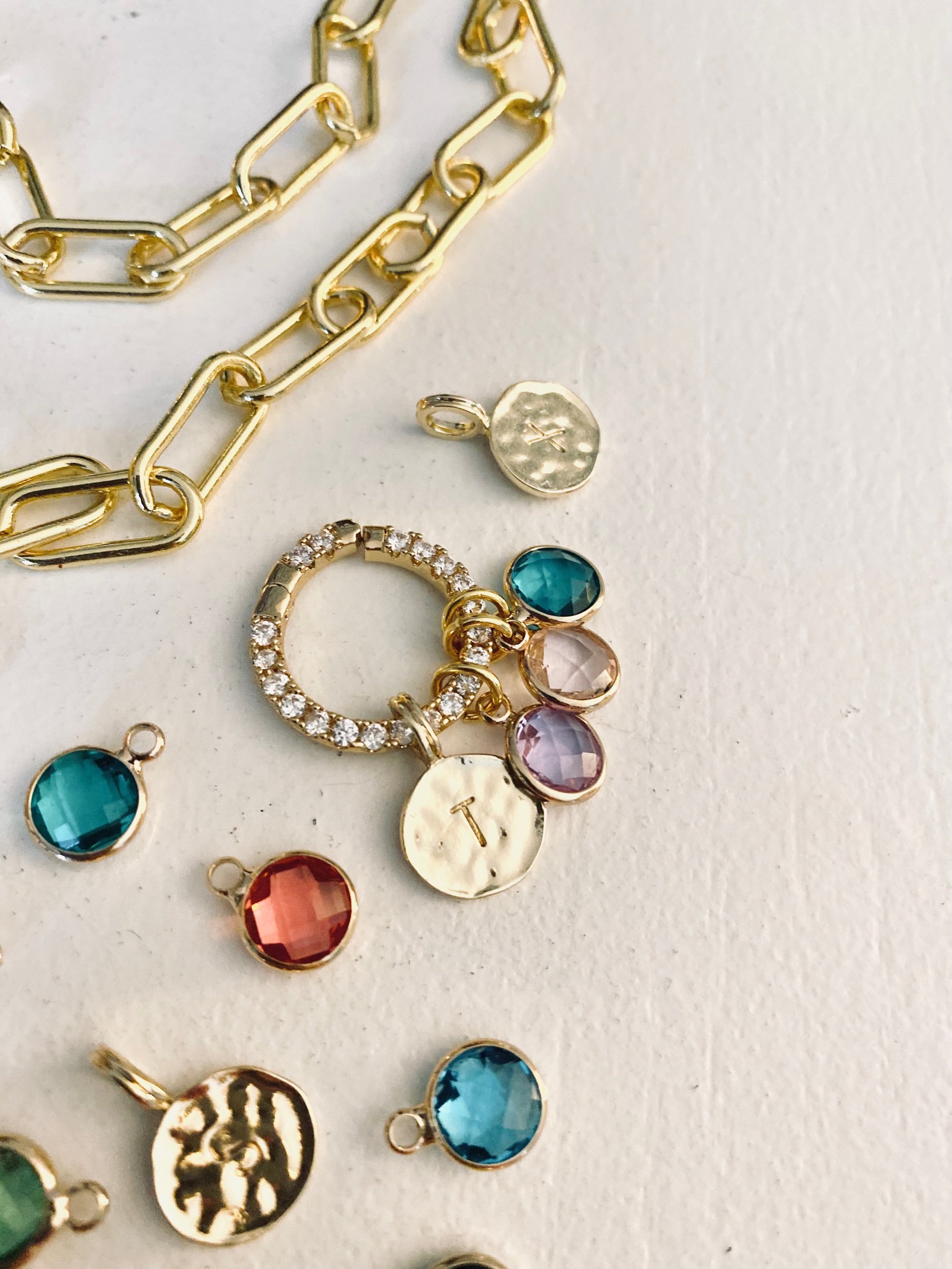The Seed Multiplied 20" Bold Paperclip Chain with Sparkle Spring Gate (PRE-ORDER)