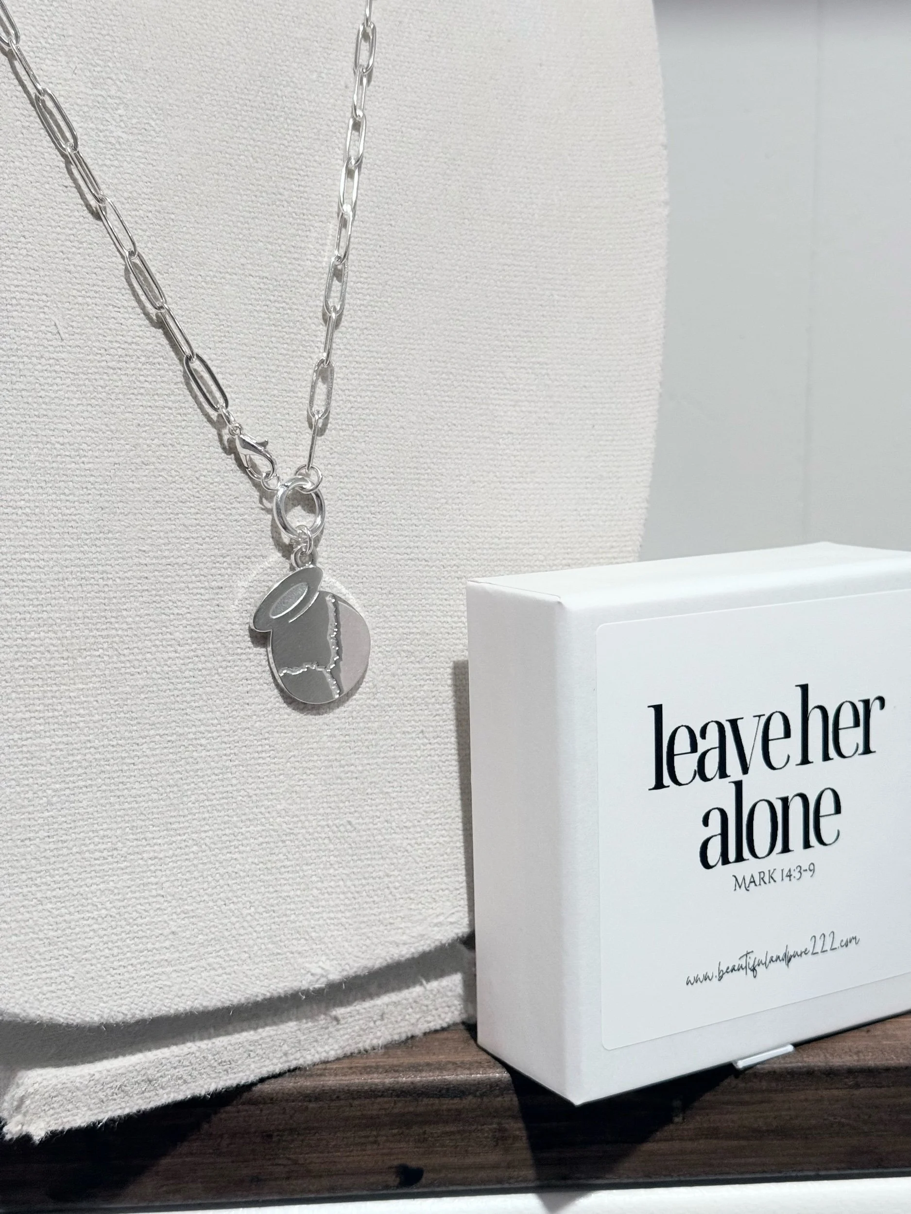 Leave Her Alone - Women of Alabaster Necklace