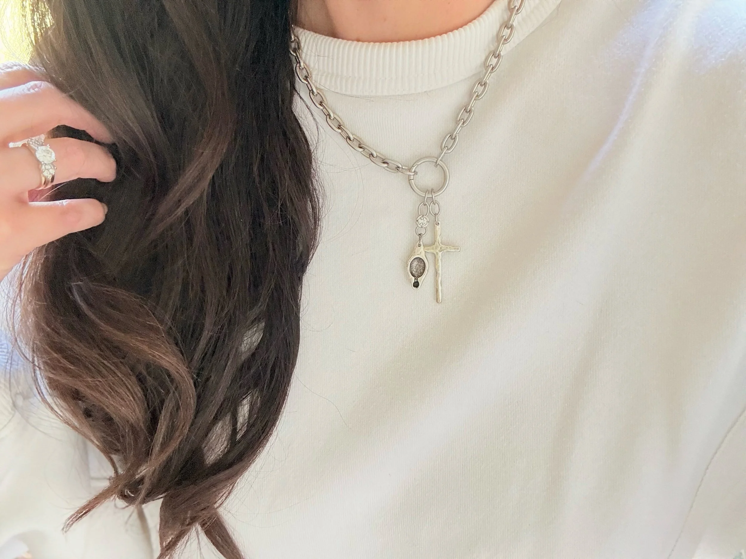 Oil Keepers | Public Display of Cancellation Cross Necklace