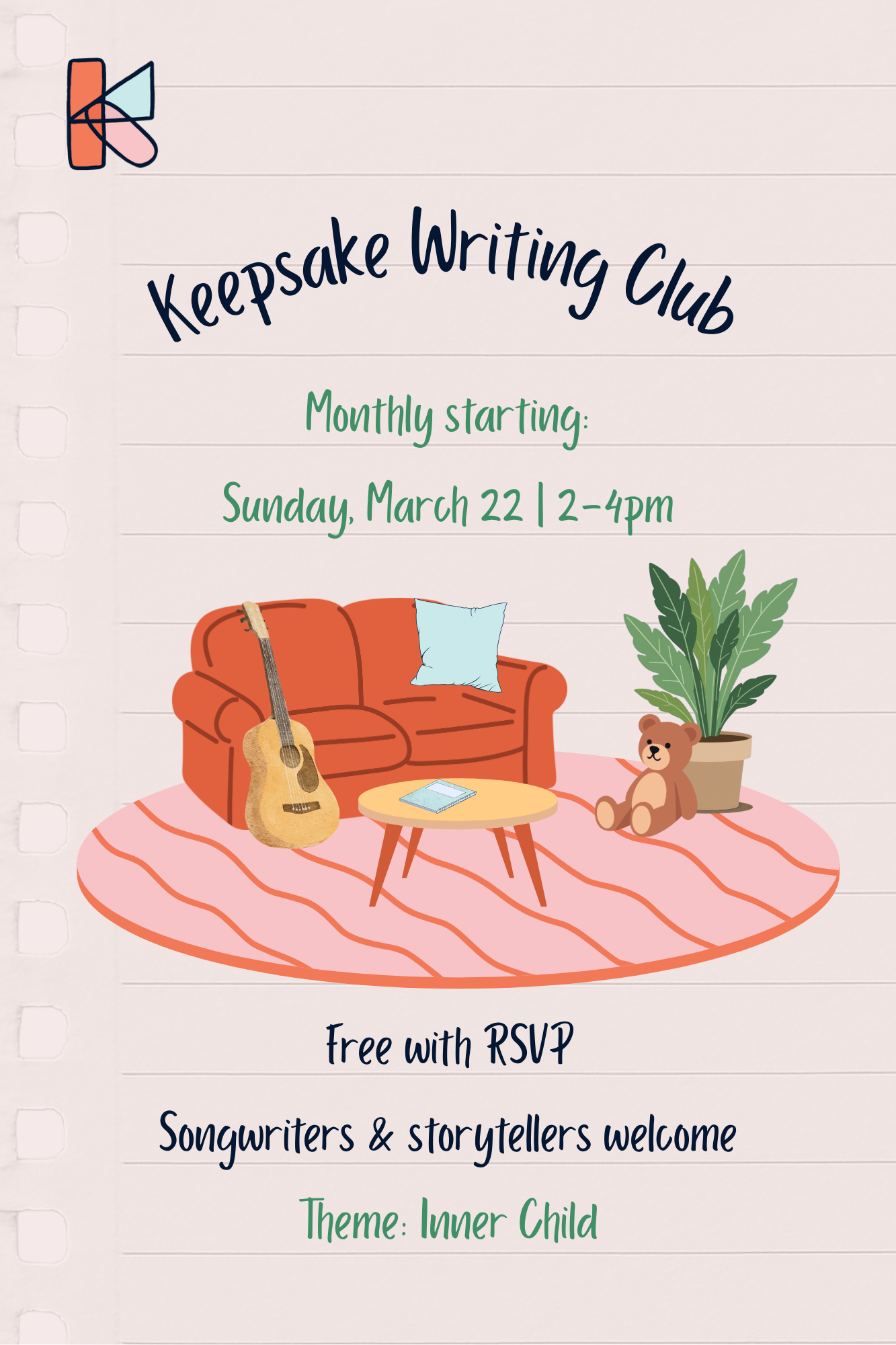 Keepsake Writing Club