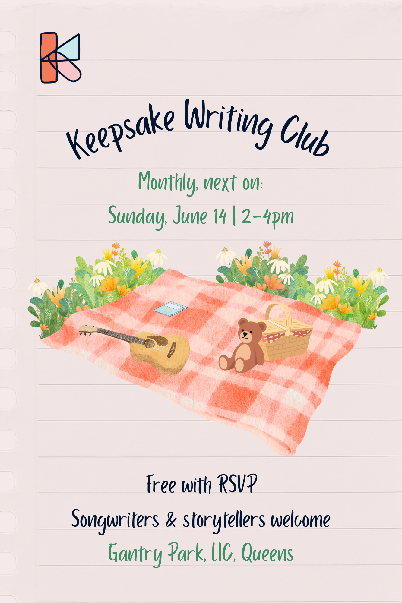 Keepsake Writing Club