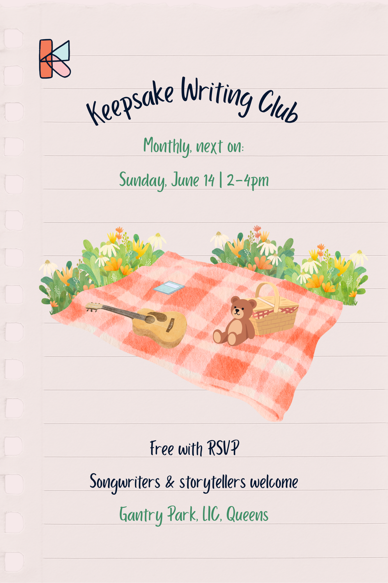 Keepsake Writing Club