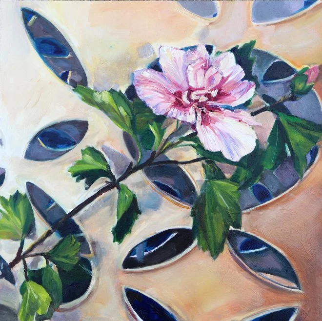 Rose of Sharon 12x12"  2022