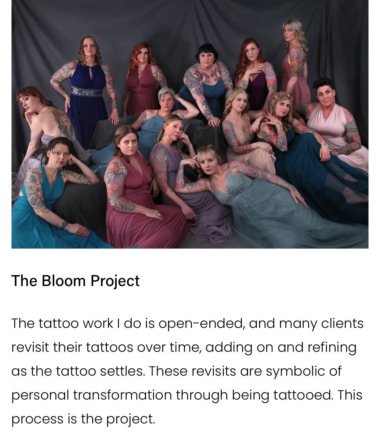 The @thebloomproject_tattoo 

#flowerpower  #art  #process