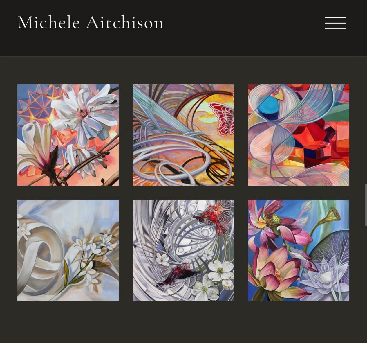 Here&rsquo;s one of the collections I feature on my new website MicheleAtichison.com  These are some of my favorites that I&rsquo;ve painted. You can click on any of them to see larger and click magnifying  glass to zoom in further.