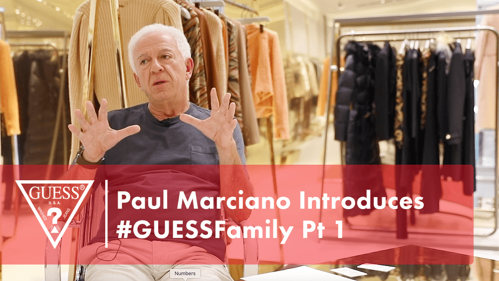 Paul Marciano Introduces &lsquo;GUESS Family&rsquo; Pt 1