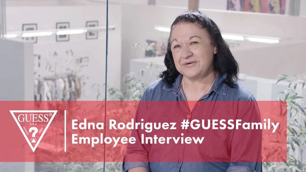 Edna Rodriguez #GUESSFamily Employee Interview
