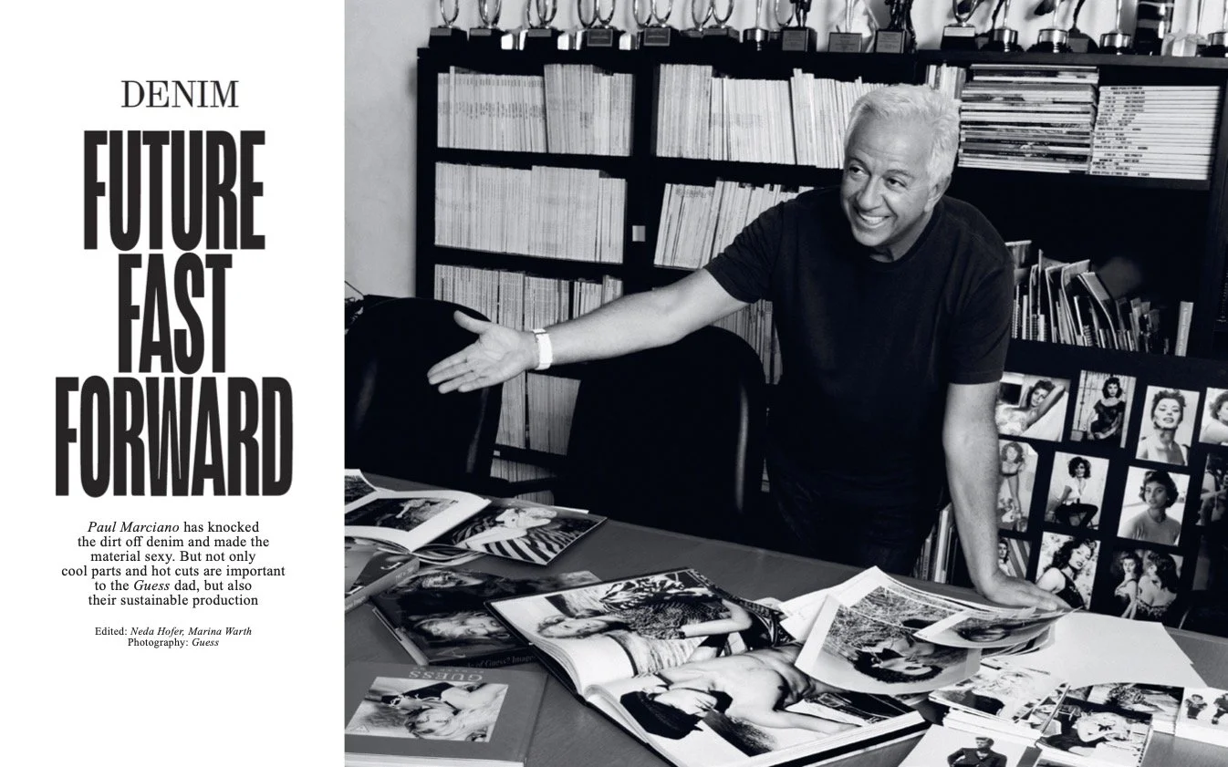 FUTURE FAST FORWARD: Read the article with Paul Marciano on April 2023 FACES* Issue
