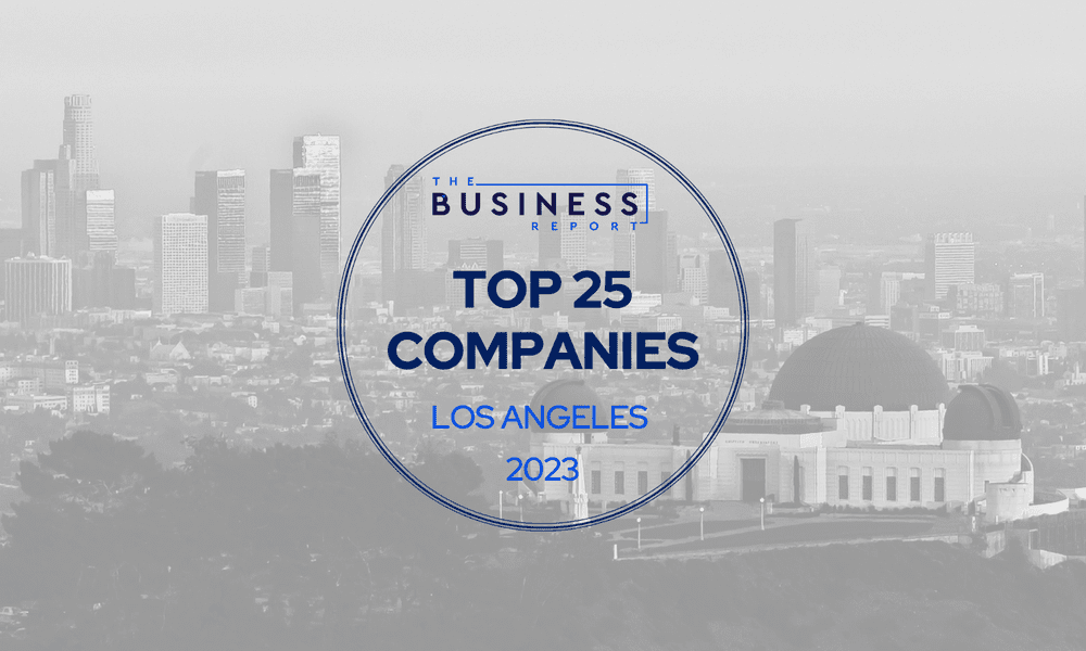 GUESS #1 On Top 25 Companies in LA 2023 by The Business Report