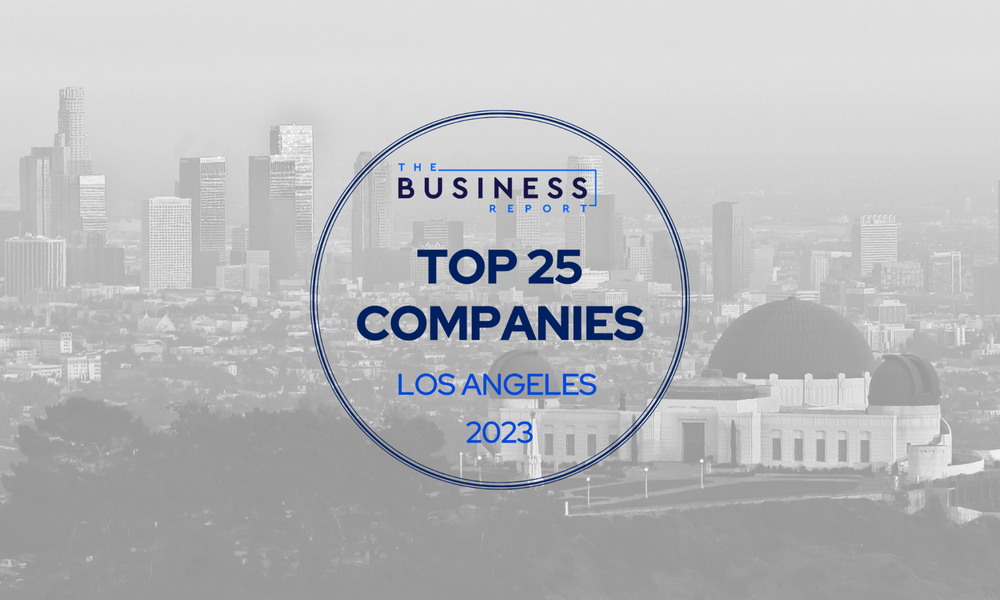 GUESS #1 On Top 25 Companies in LA 2023 by The Business Report