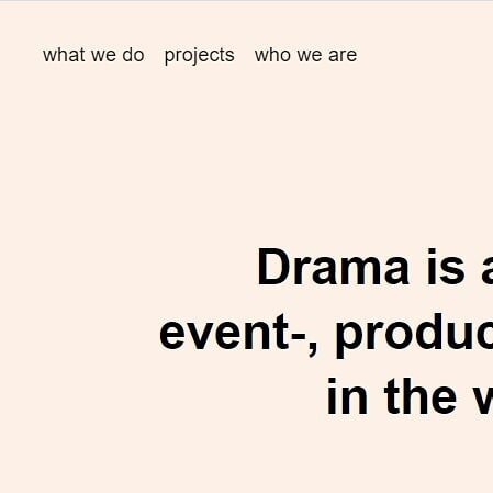 ⚓Out of gratitude for being my anchor I gifted Drama a new website that shows which stories and projects form the reason for Drama&rsquo;s existence. 

🍸On to the next episode, on to the next 8 years, on to more great experiences, more great people,