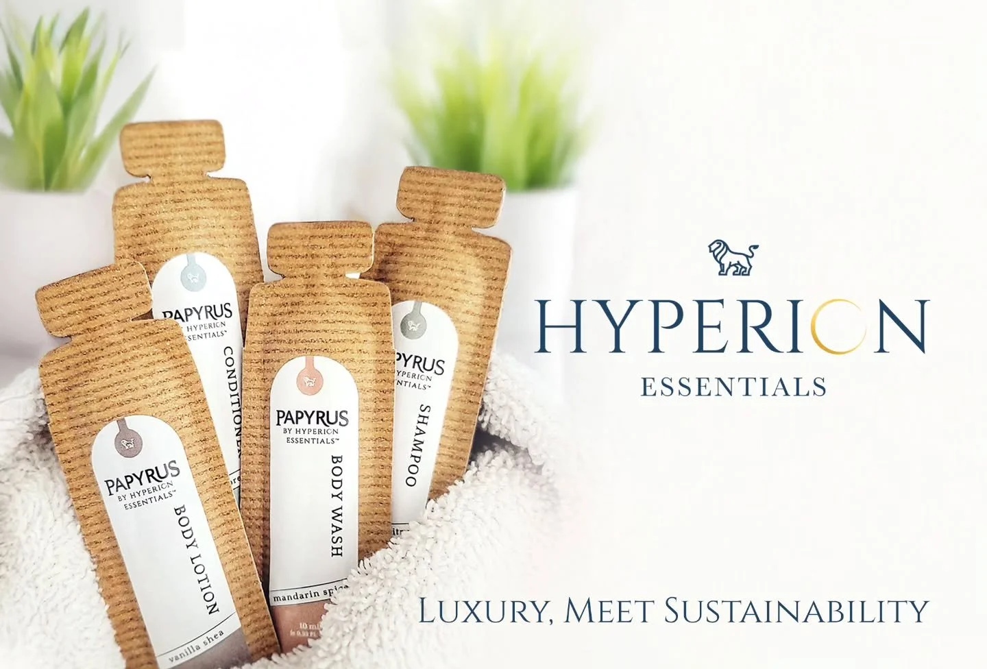 We'd love to connect over the next couple of days! We're in London at two events - the @responsiblepackexpo and the @hotelinnovation Expo. 

We will be showcasing how Hyperion Essentials is redefining sustainability in luxury personal care - leading 
