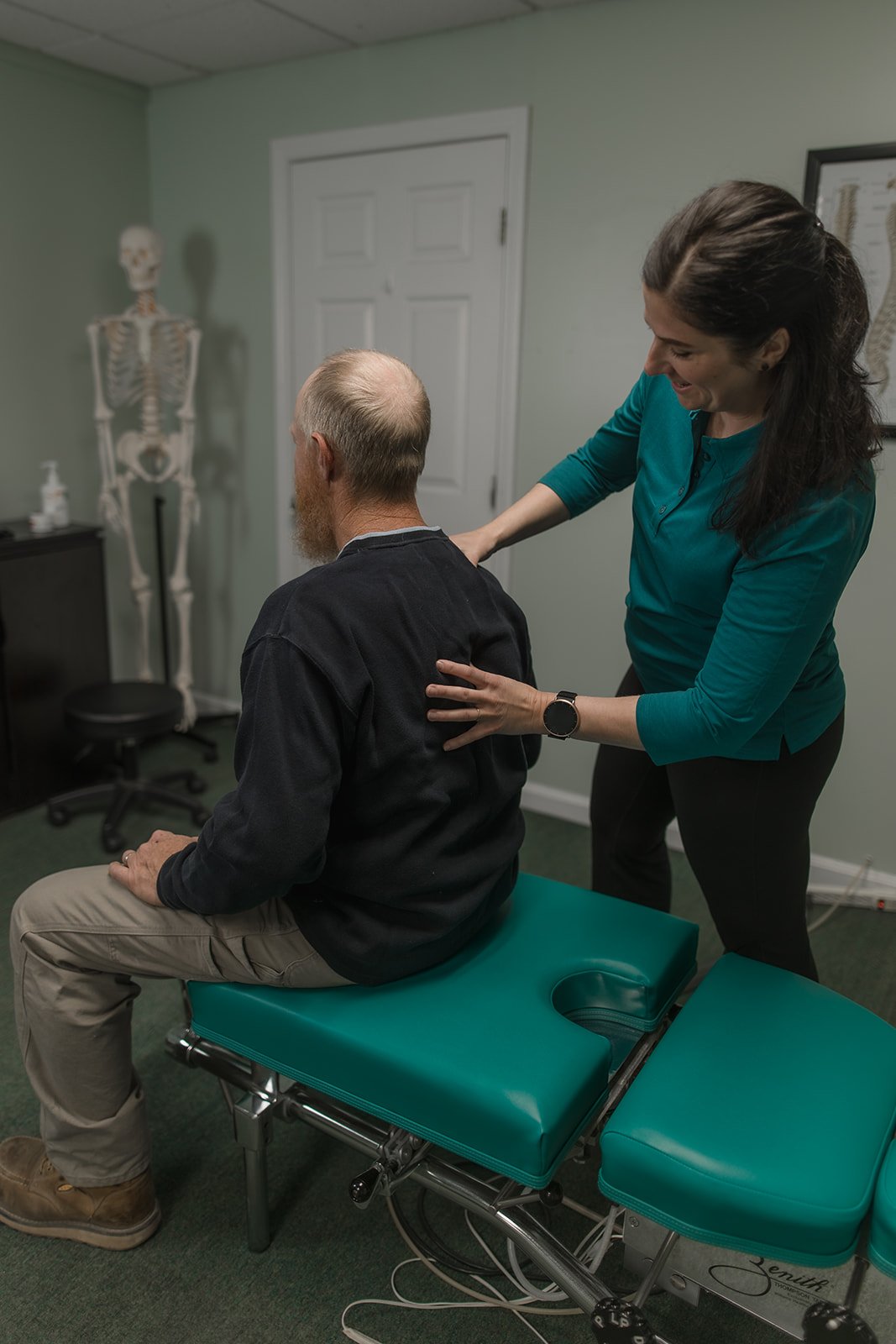  Seated Trigger point Therapy
