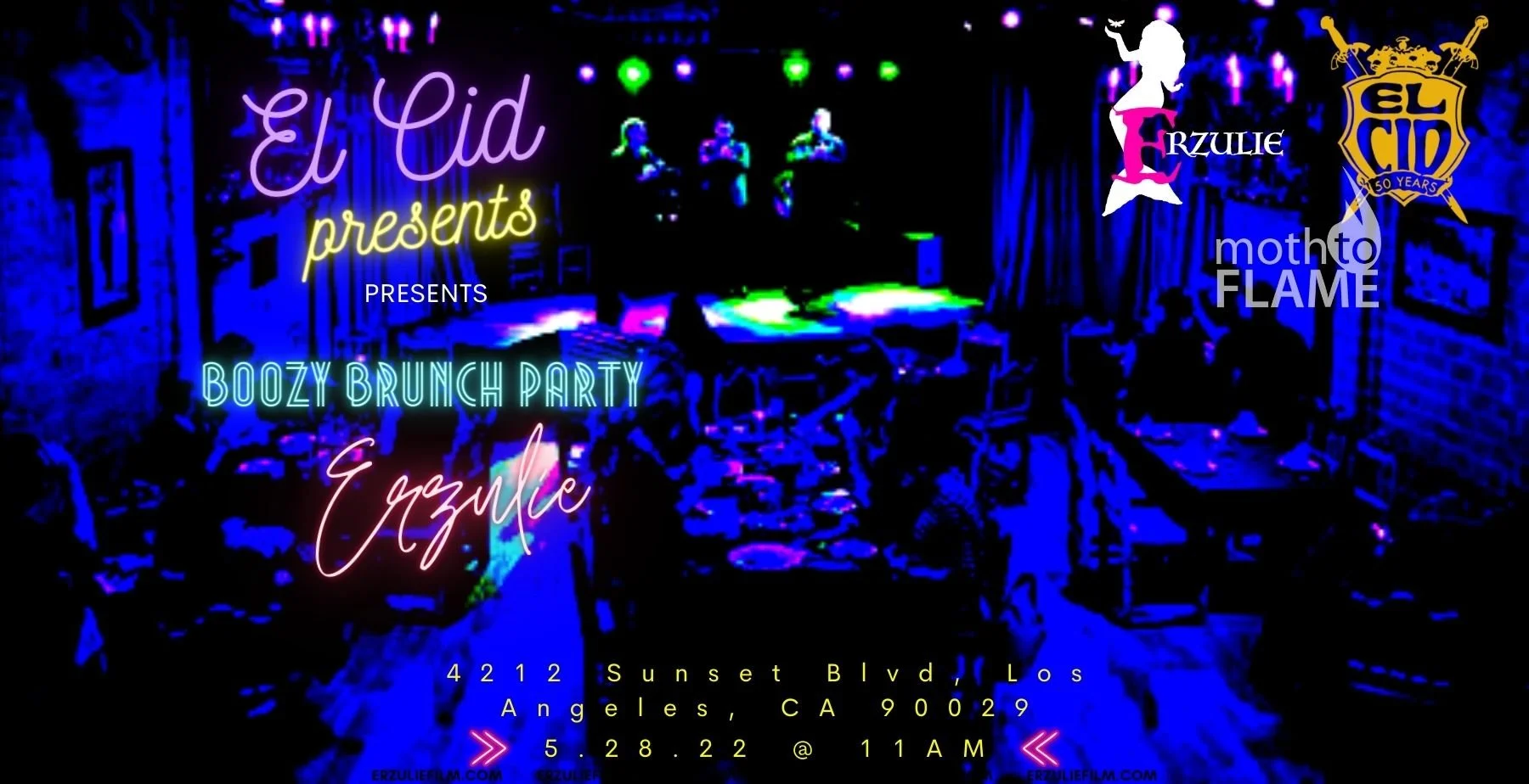 El Cid presents ERZULIE BOOZY BRUNCH