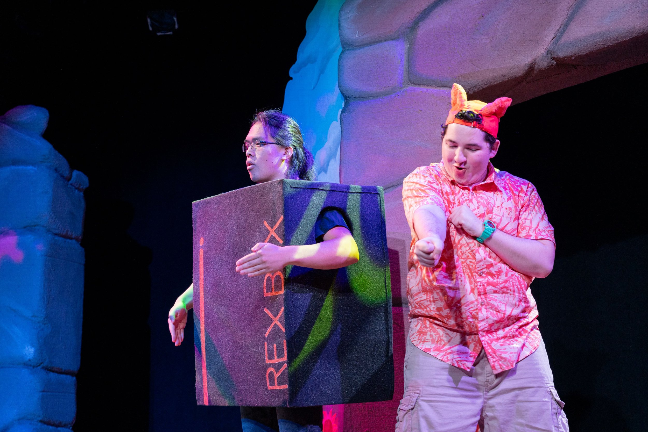  CHARLIE THE NO-GOOD, REALLY-ROTTEN CHEAT-A-SAURUS REX by Tommy Jamerson     CREATIVE TEAM     Director: Carsyn Wayland     Scenic Designer &amp; Artist: Bob Holton     Costume Designer: Grace Muñoz     Lighting Designer: Tim Dick     Sound Designer: