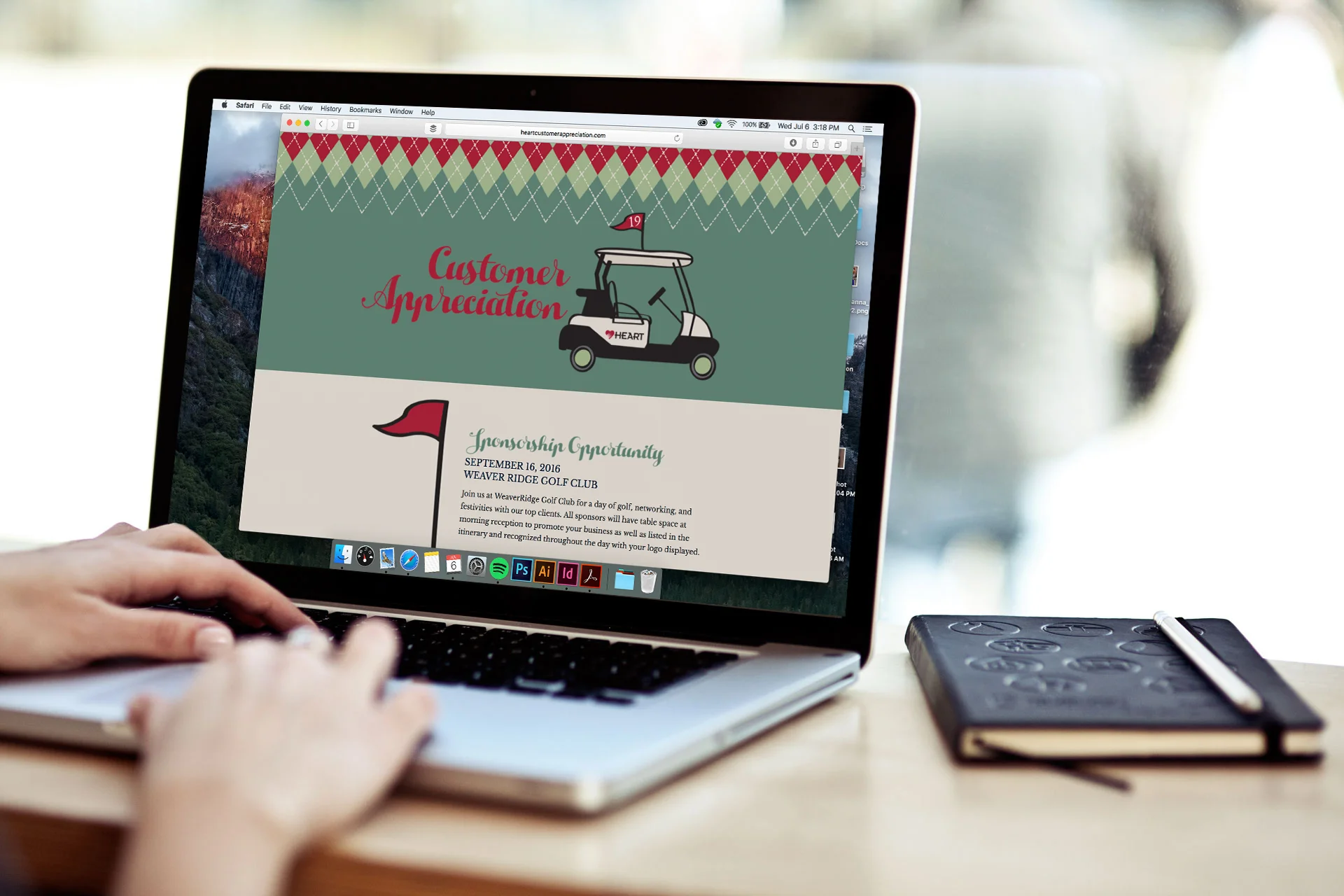 Sponsor Website