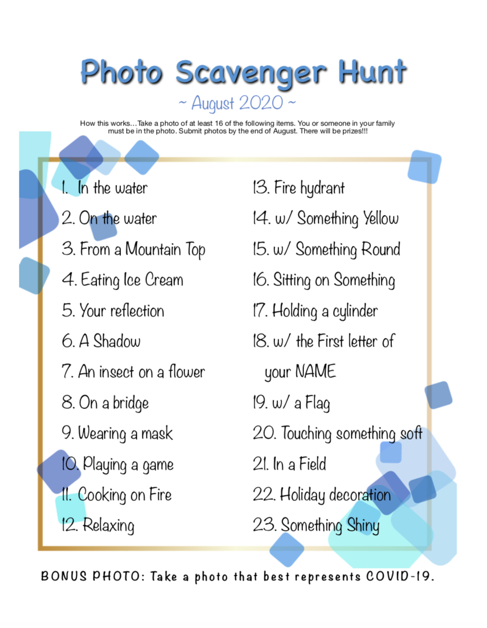 Team Photo Scavenger Hunt — WTFast
