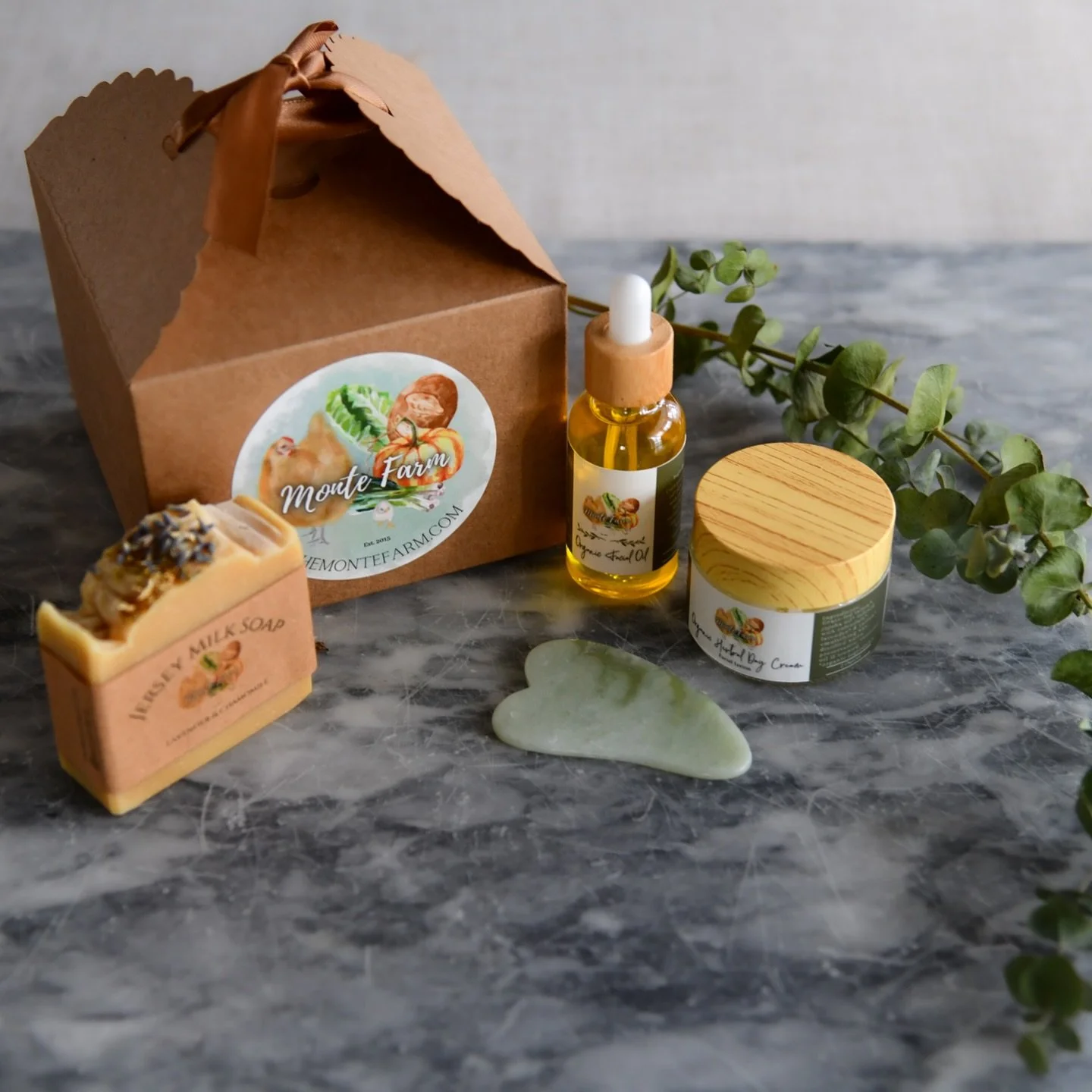 ✨ Our Limited Edition Gift Sets Are Here! ✨

Treat yourself or a loved one to the ultimate skincare experience with our curated gift sets, now available at TheMonteFarm.com! Choose from:

🌿 *The Gua Sha Set* &ndash; Featuring a Gua Sha stone, nouris
