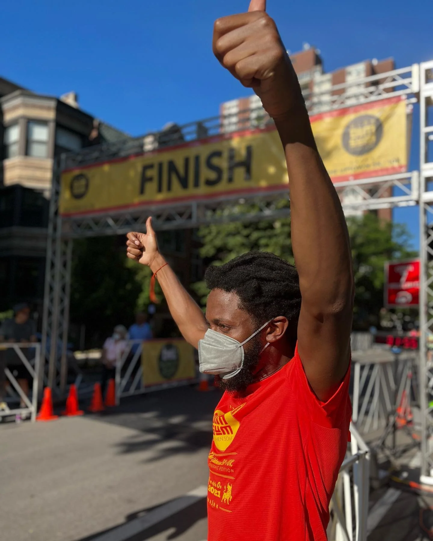 It was exciting to help kick off the annual Dim Sum and Then Some 5/10k organized by Chinese Mutual Aid Association, an excellent agency in our district doing critical work for immigrant and refugee families. I always like to say that someone did thi