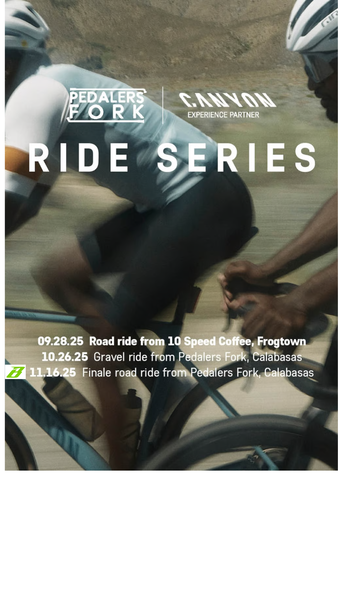 Pedalers Fork EOY Giving Ride & Lunch – Powered by Canyon