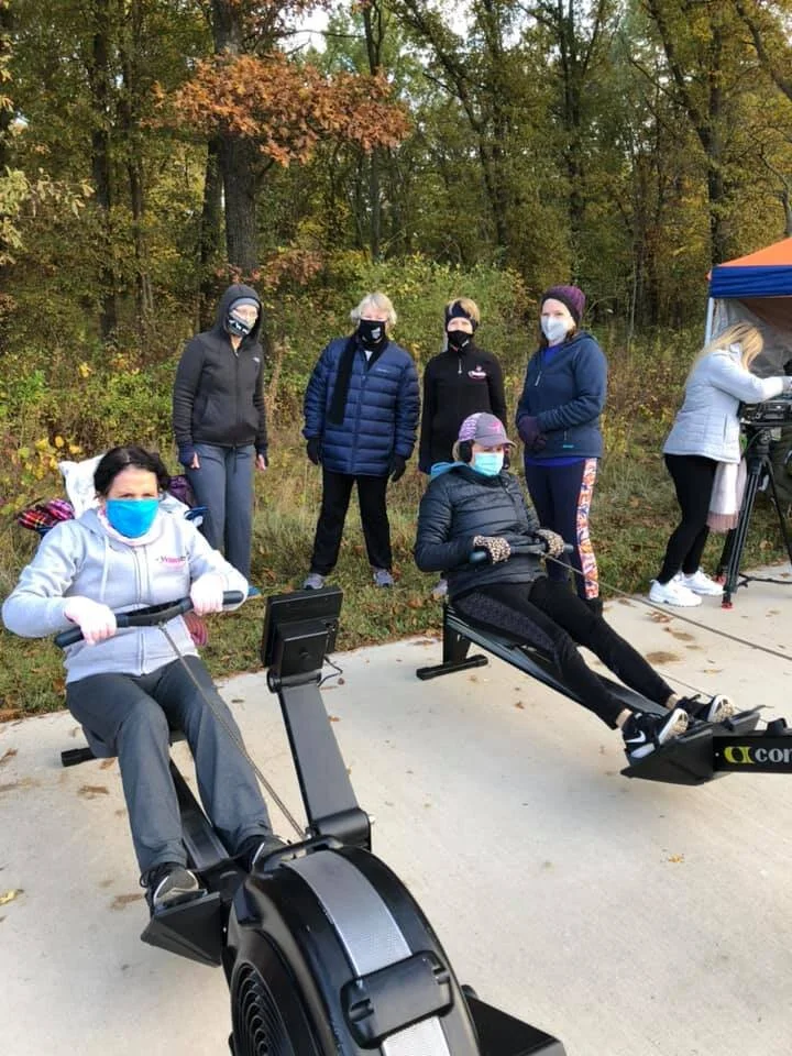 PDP participates in Kirby Medical Center’s annual Row-A-Thon
