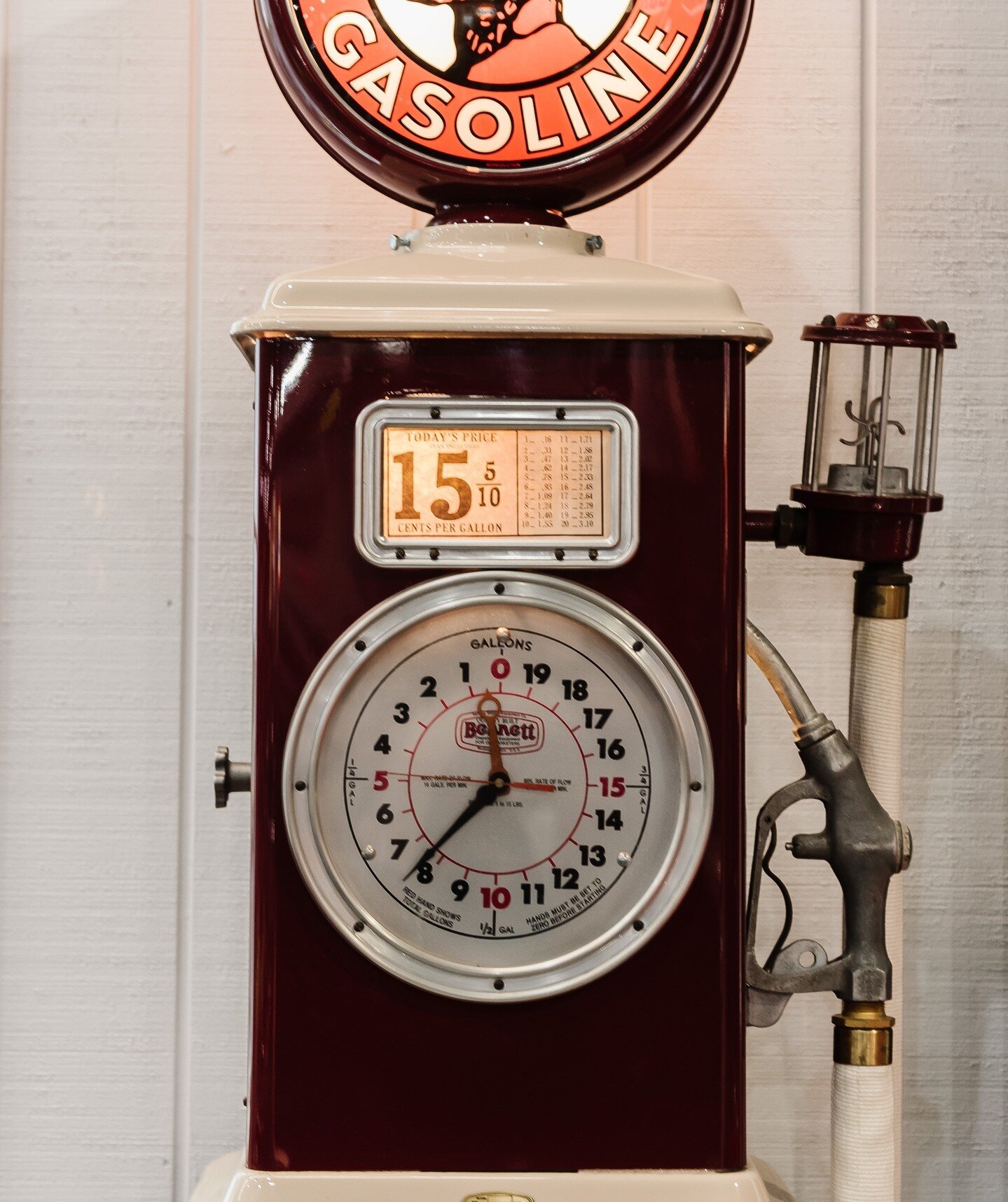 The Car Barn has more than just cool, antique automobiles! Our walls are covered in antique memorabilia to truly bring you back in time when you enter the space.⁠