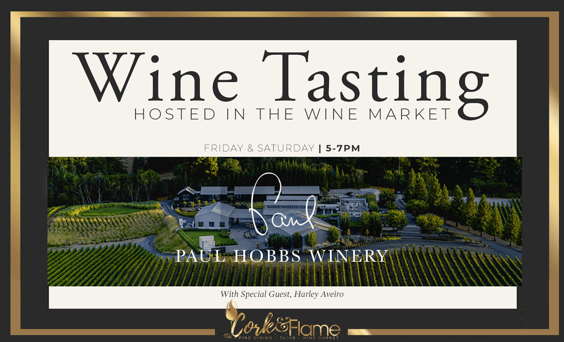 Paul Hobbs Wine Tasting