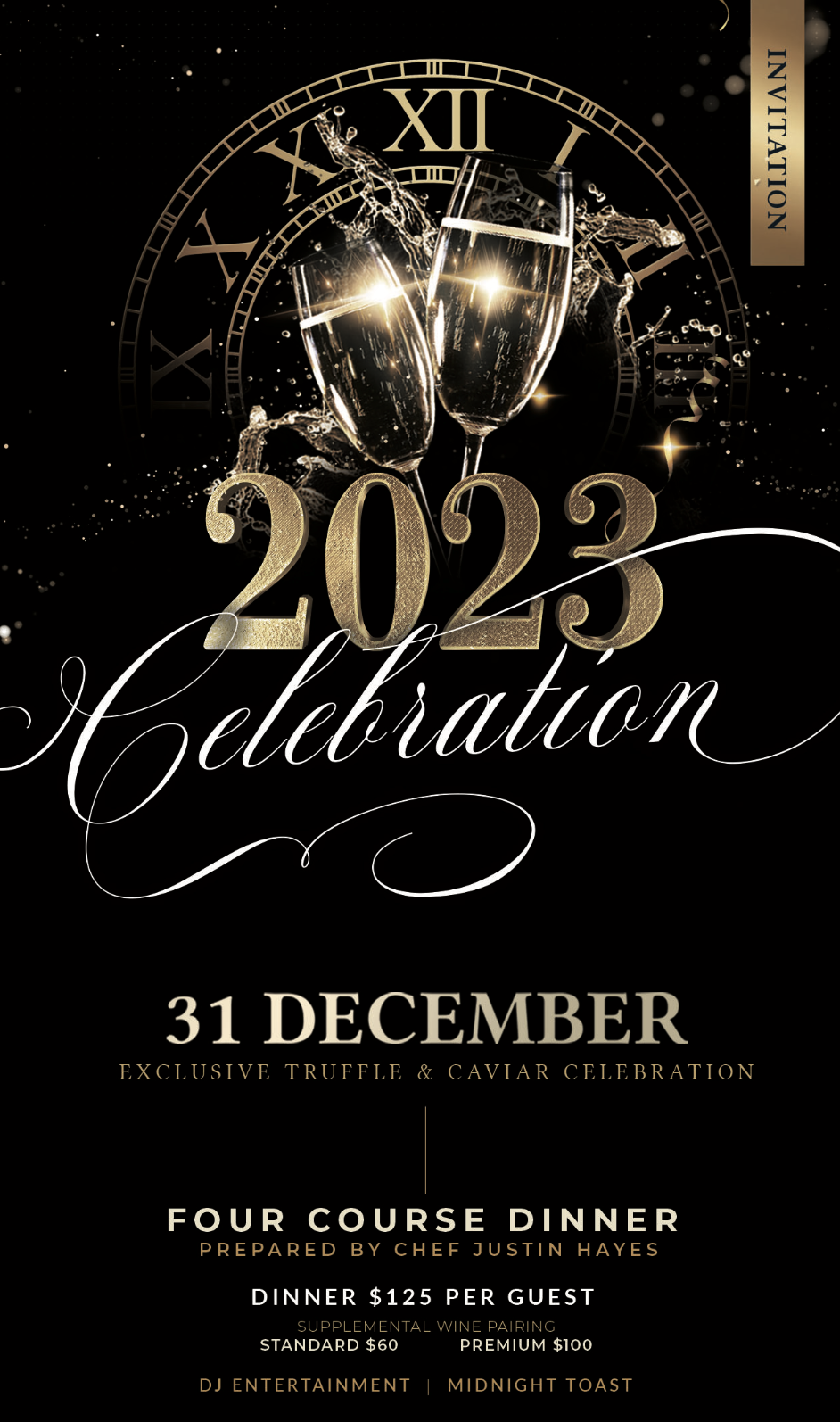NEW YEAR’S EVE CELEBRATION