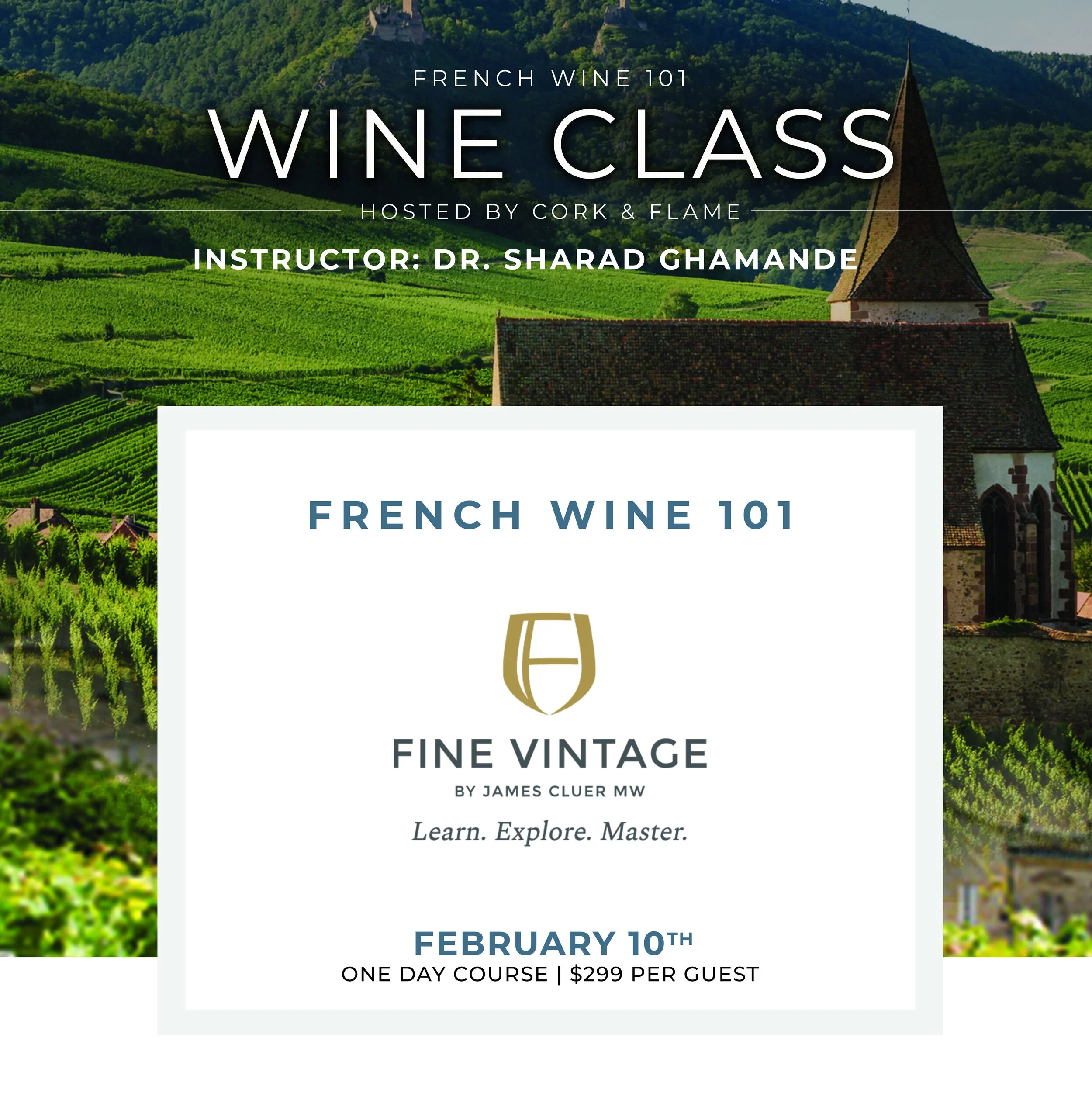 FRENCH 101 Wine Class