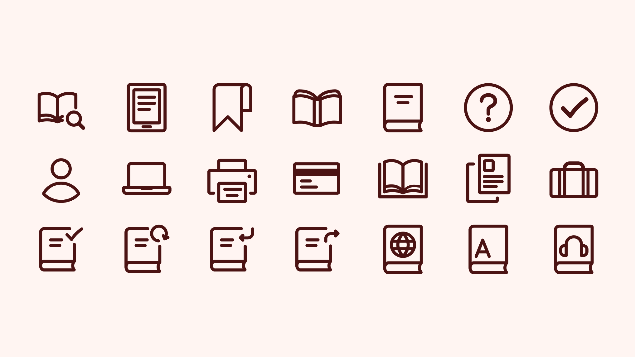 Library Icons