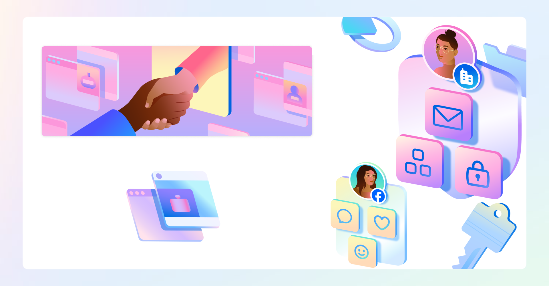Meta Business Product Illustration