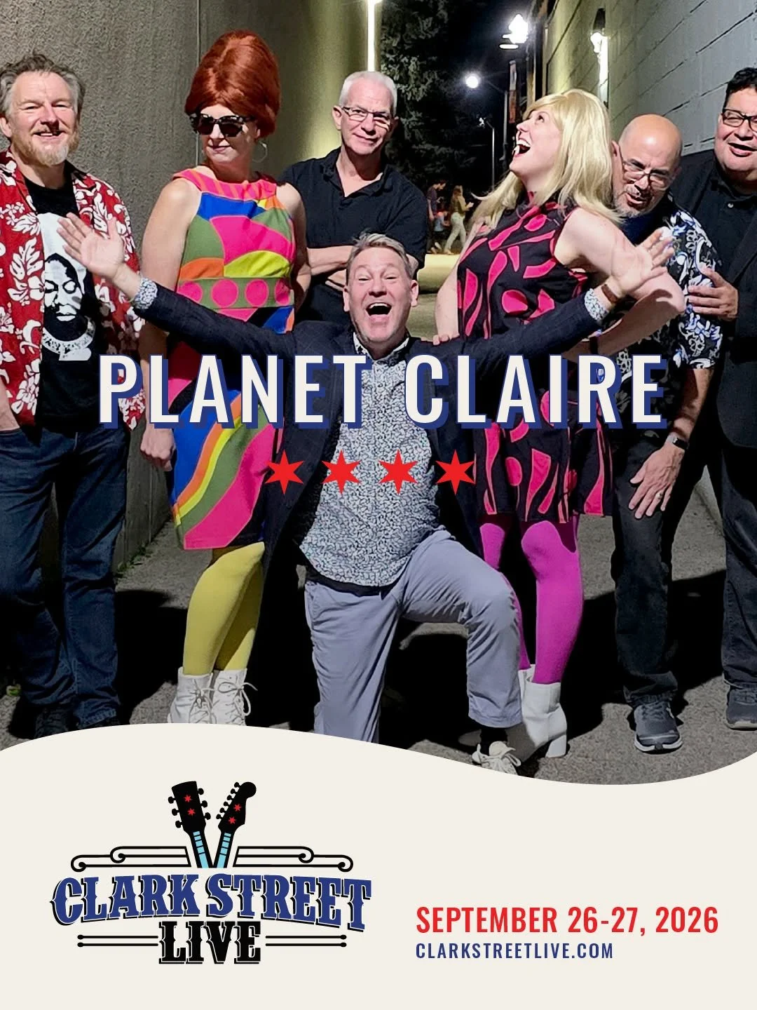 Planet Claire at Clark Street Live