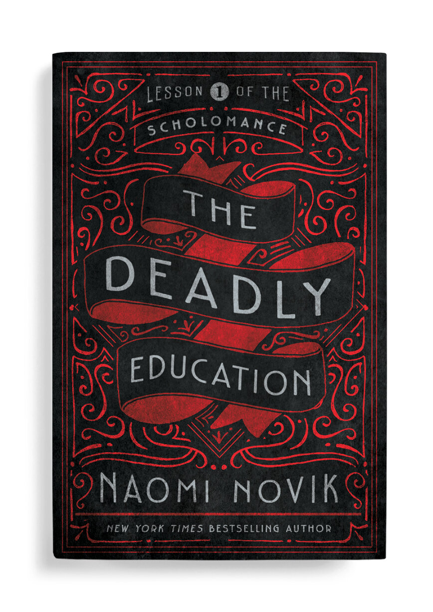  The Deadly Education   Del Ray   Faceout Studio  // Lindy Kasler 