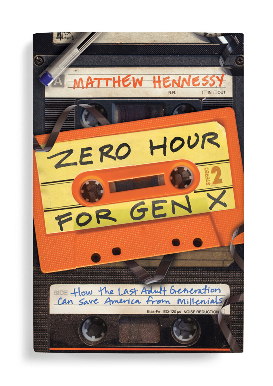   Zero Hour for Gen X   Encounter Books   Faceout Studio  // Lindy Kasler 