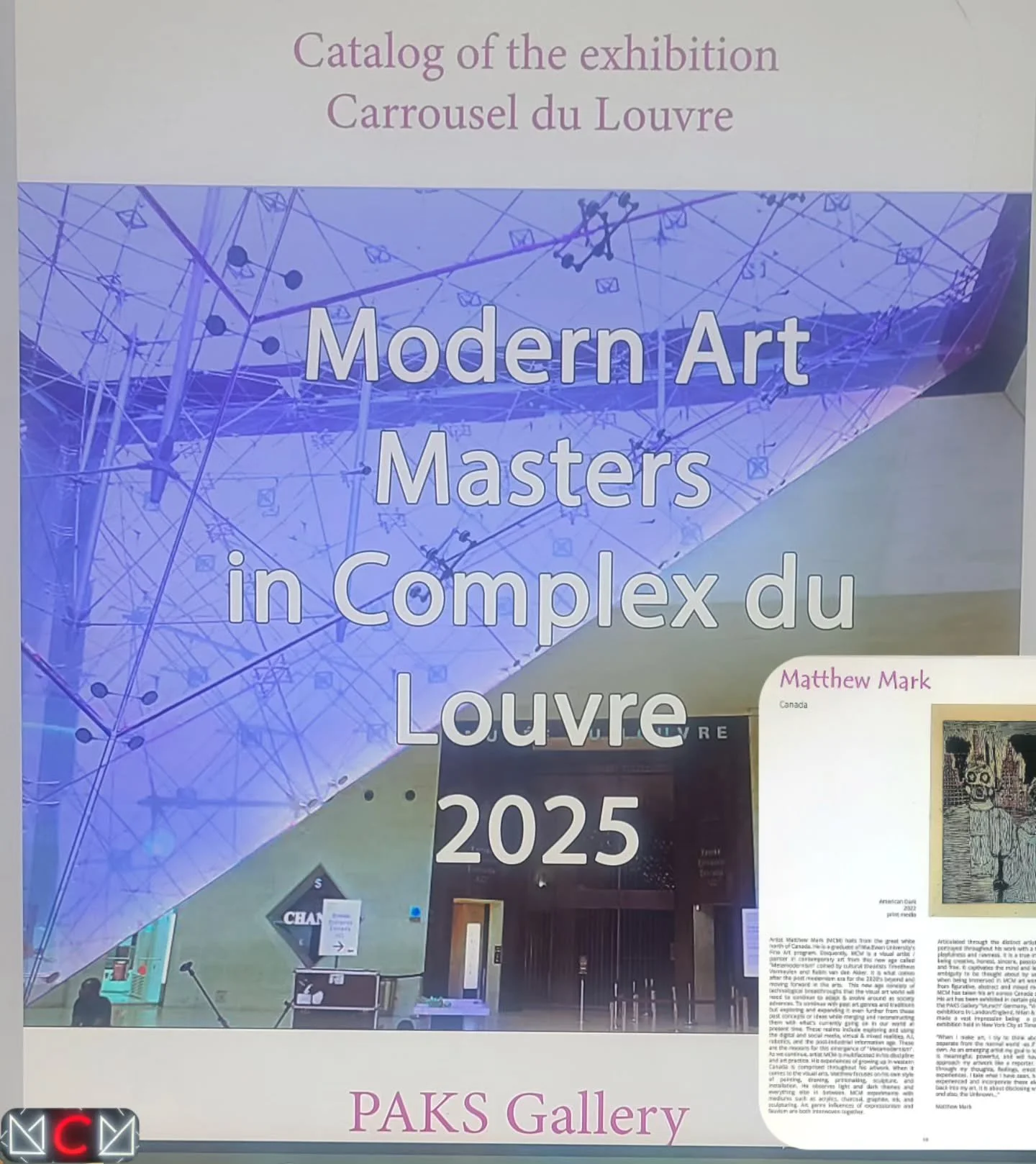 Thank you Art Shopping &amp; Paks Gallery for having my art piece exhibited for the weekend. Looking forward to doing it again for Oct 2026 and should be in attendance. Cannot believe the biggest art heist this generation happened on the same weekend