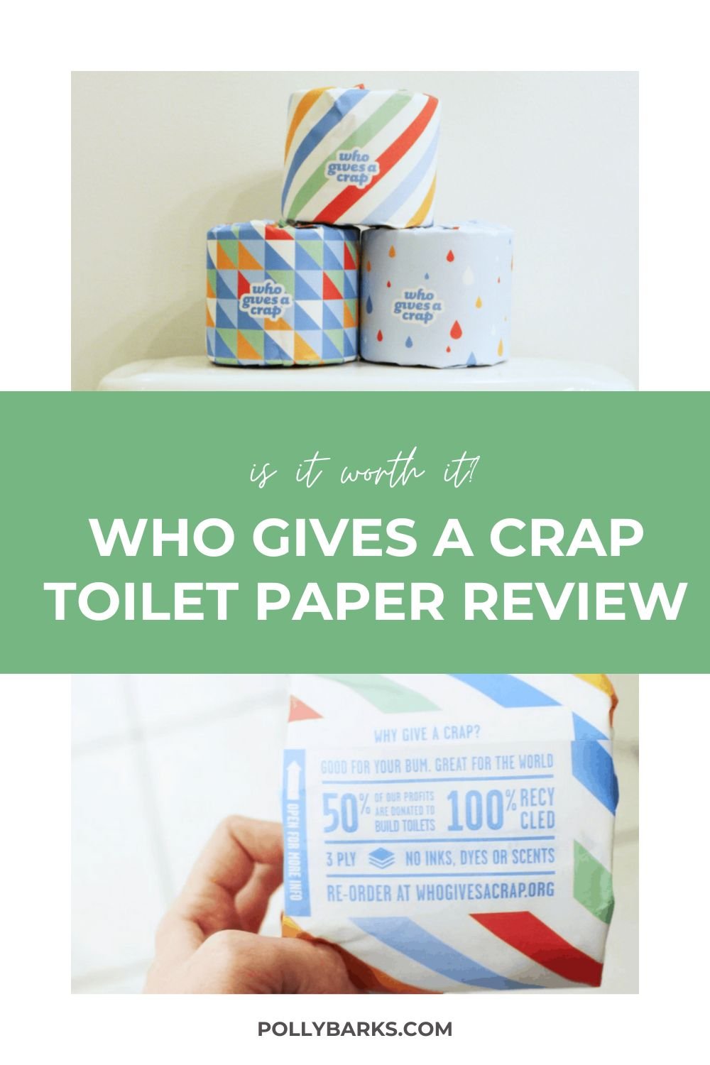 Toilet paper that builds toilets