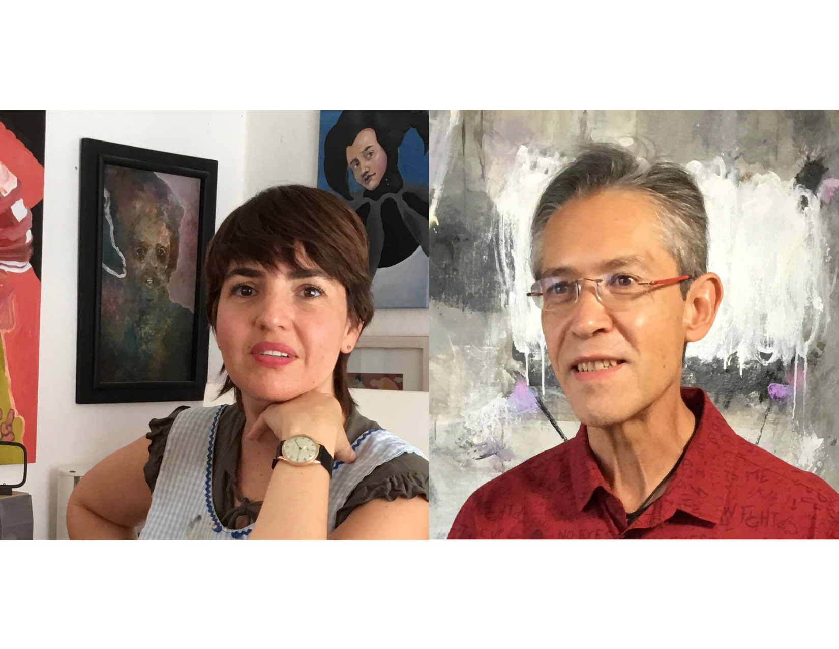 Talk with artists Siegrid Wiese and Samuel Rojas