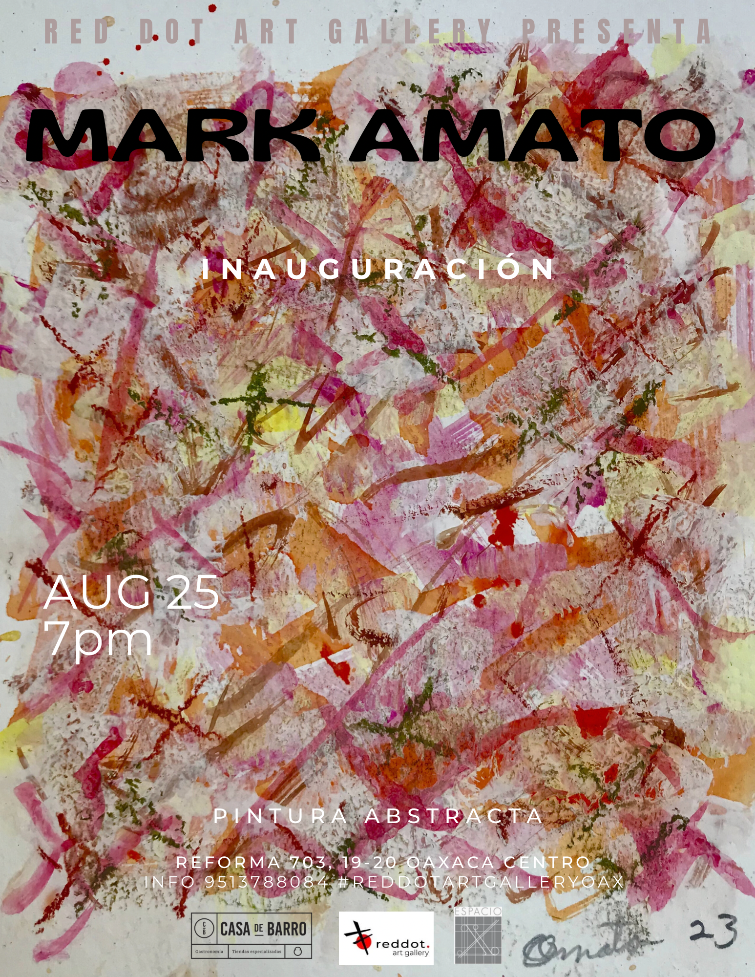 Opening reception of Mark Amato