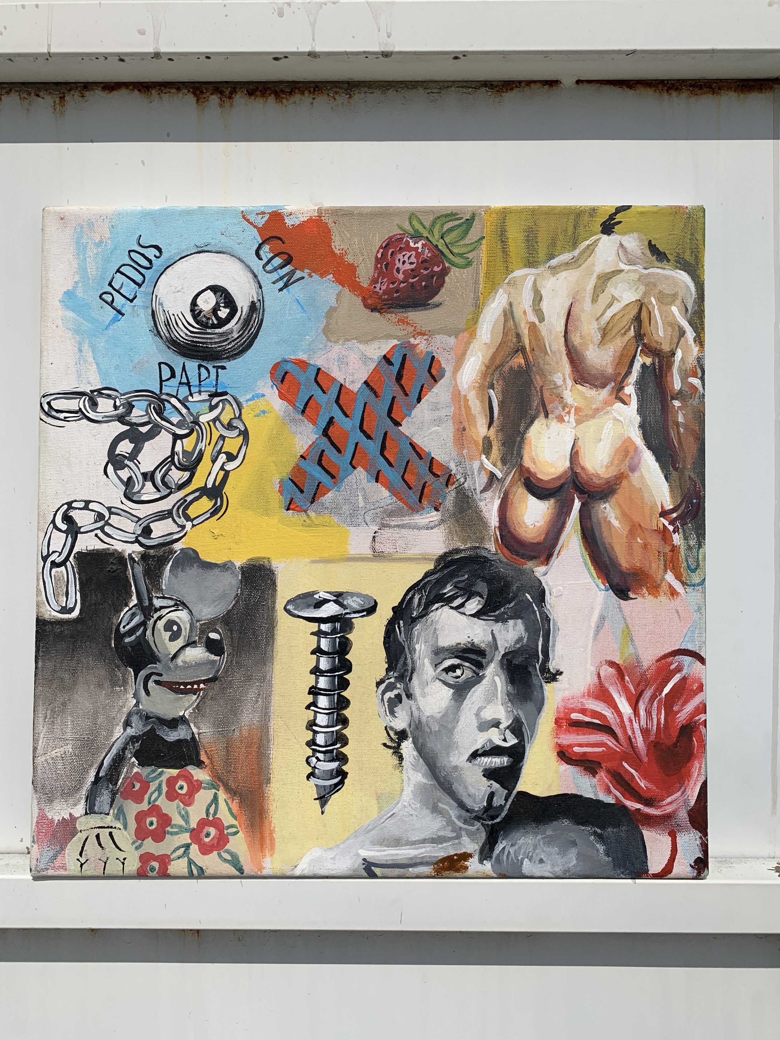 Pedos con Papi, 2022. 40 x 40cm