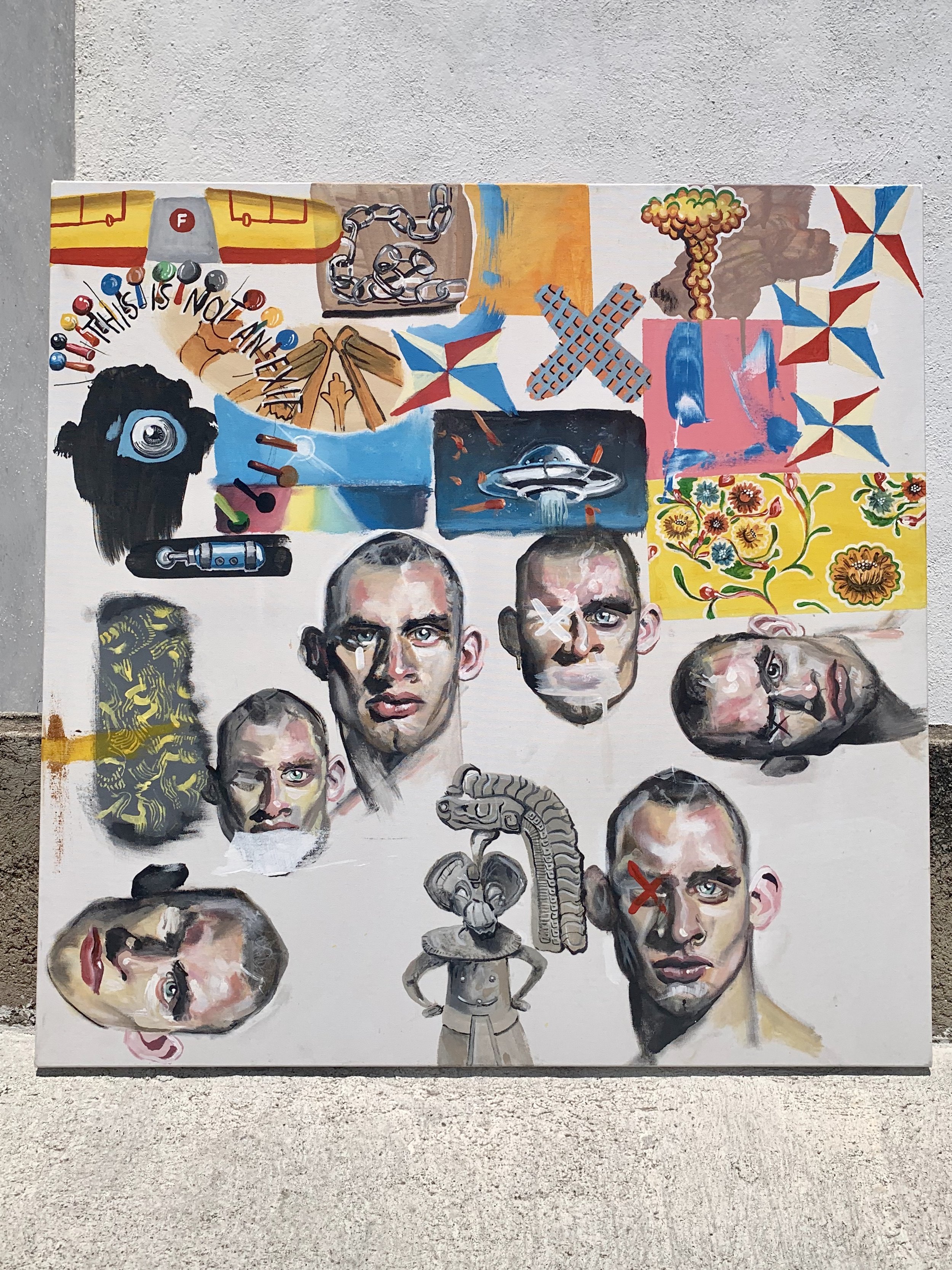 Unititled, 2022. 100 x 100cm