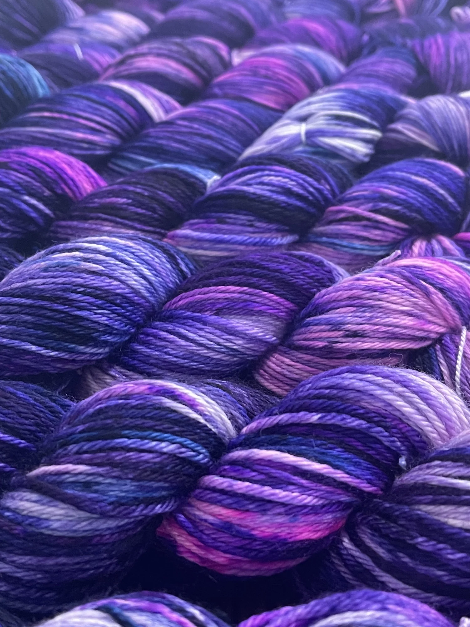 Purple Skies at Night Superwash Merino Wool — TheYarnSmithUS