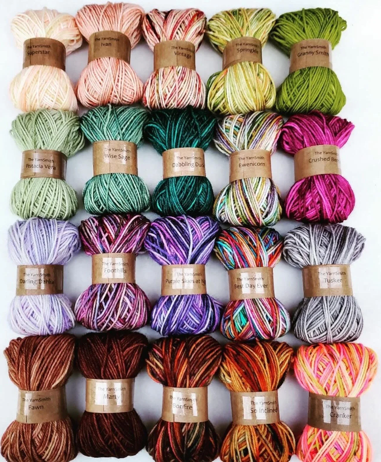 2025 Row One Yarn "Carnival of Color" March Collection - Click on picture above and go to 
 ROWONEYARN and use code HELLO20 for 20% off your first month