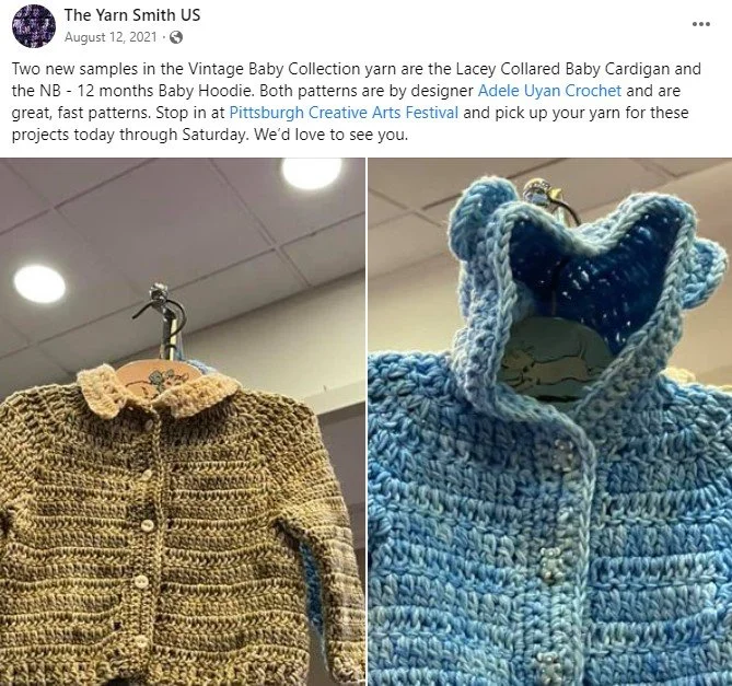 Baby sweaters always a hit