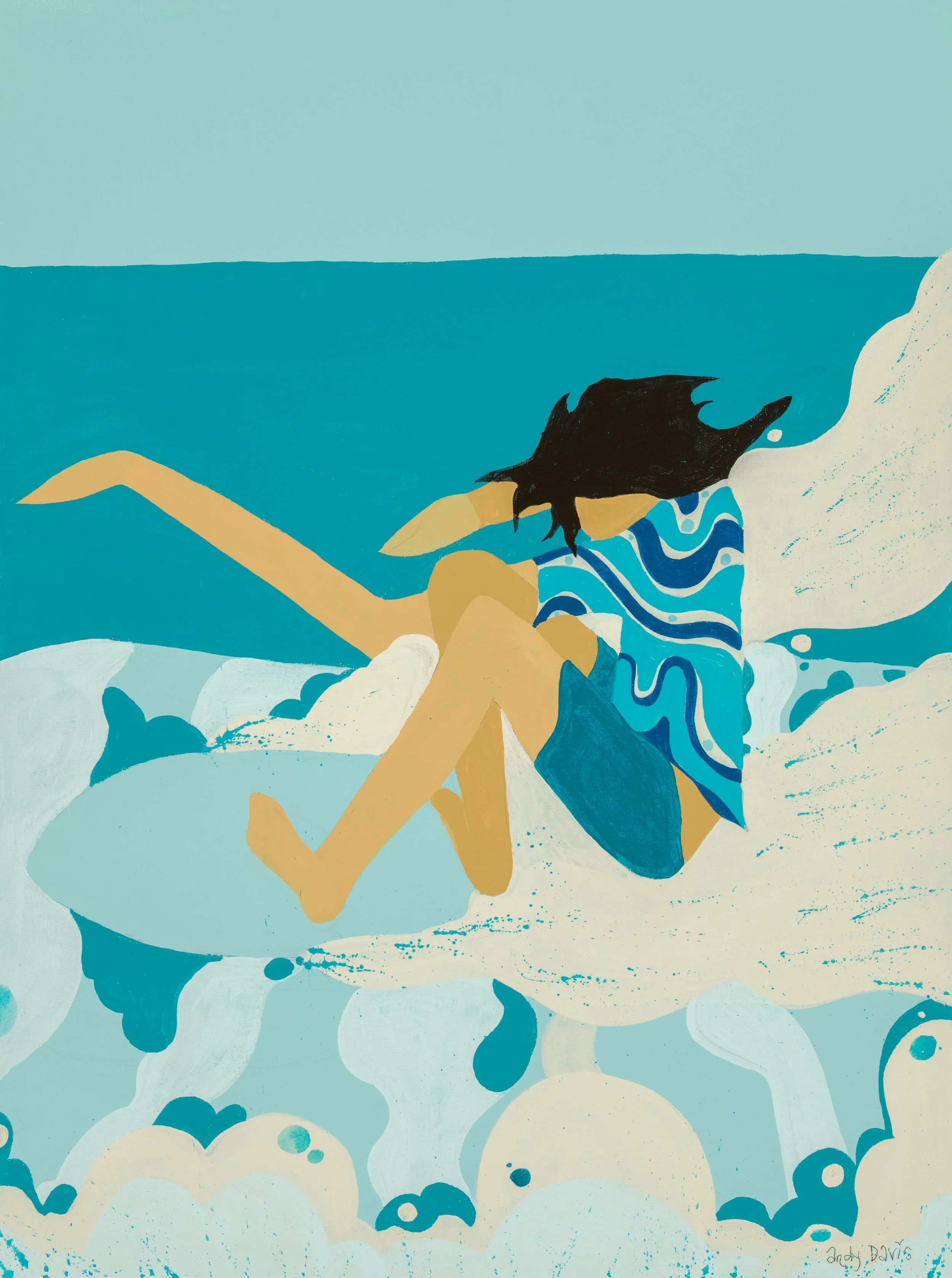 Andy Davis Surf Art Prints for Sale — Andy Davis Surf Art