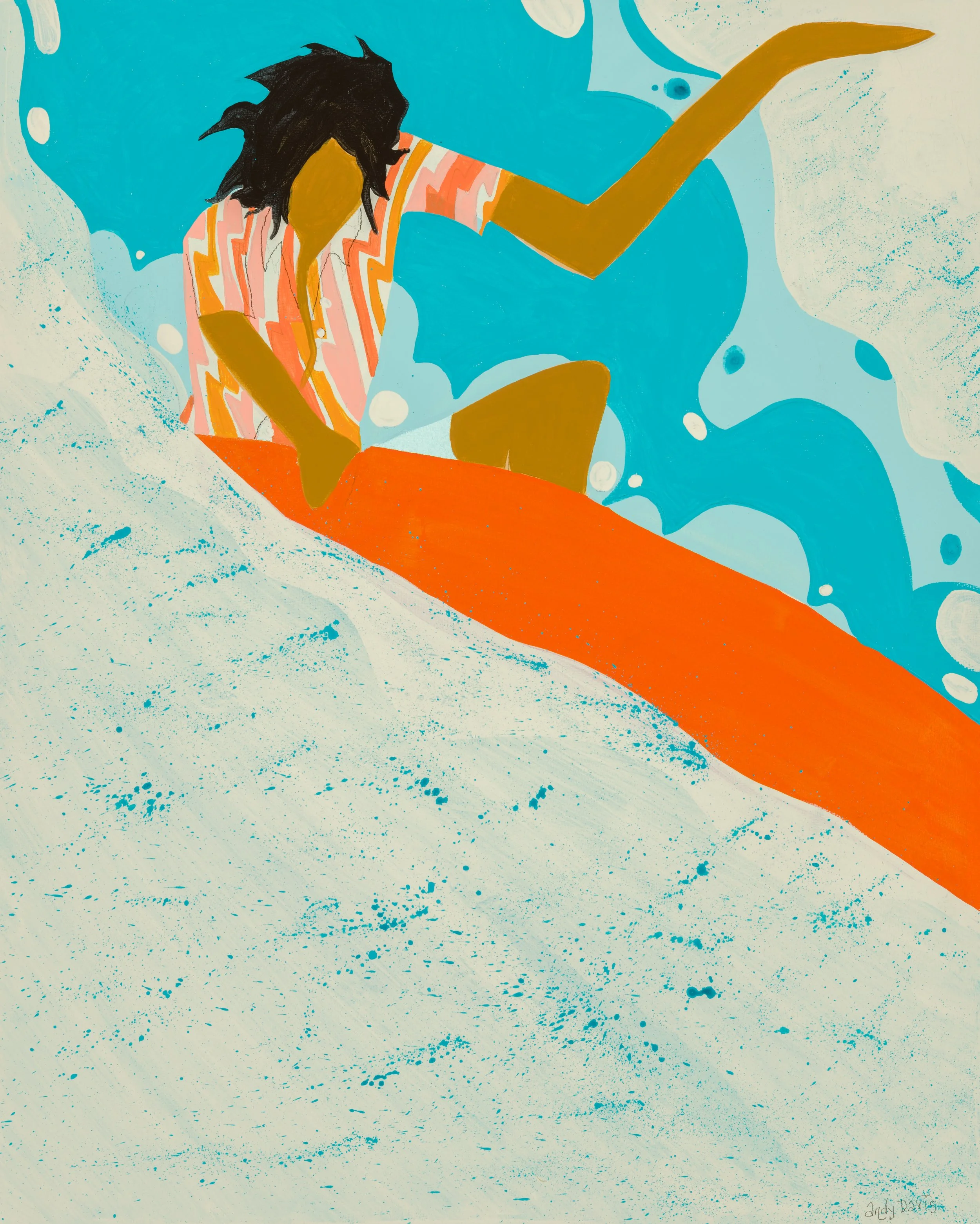 Andy Davis Surf Art Prints for Sale — Andy Davis Surf Art