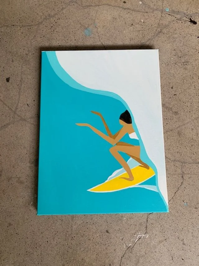 Andy Davis Original Surf Artwork — Andy Davis Surf Art