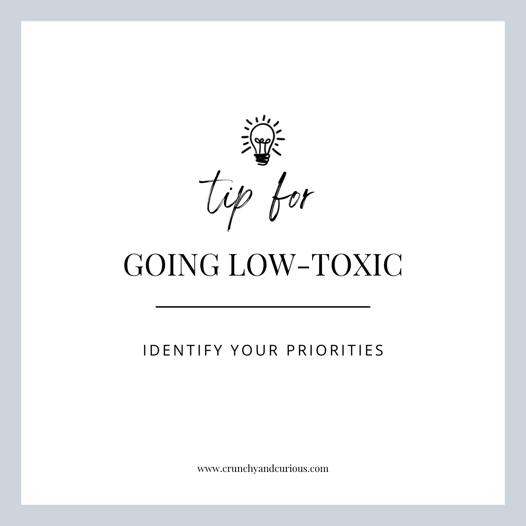 Wondering Where to Start with Product Swaps? My Top Tip for Going Low-Toxic