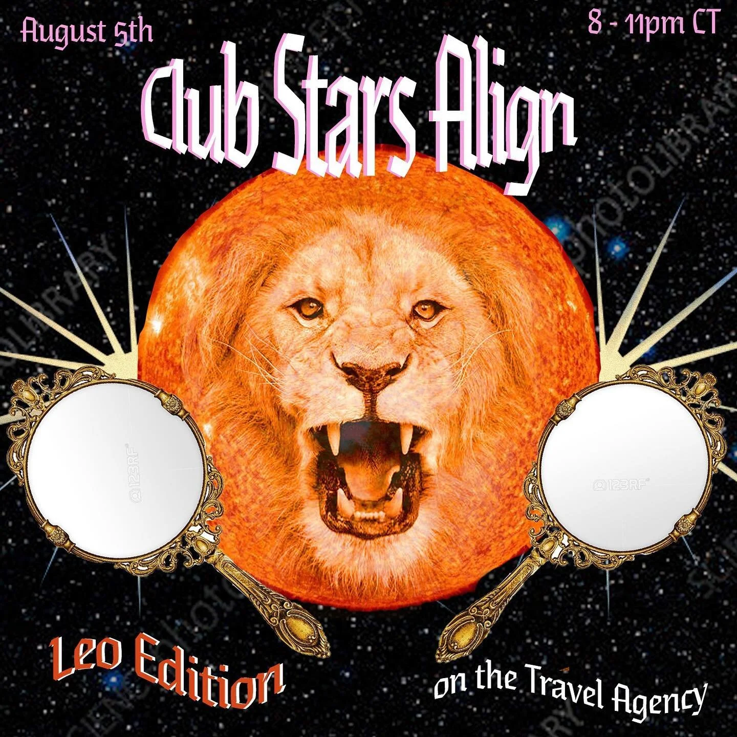 Club Stars Align is back tomorrow night with the Leo Edition! Join CSA as we prowl the &lsquo;astro-plains&rsquo; and bask in the light of our own reflections! As always, Mother-SUN duo, Astrologer Denise Ulett (@starsalignastrology ) and DJ Puzzle P