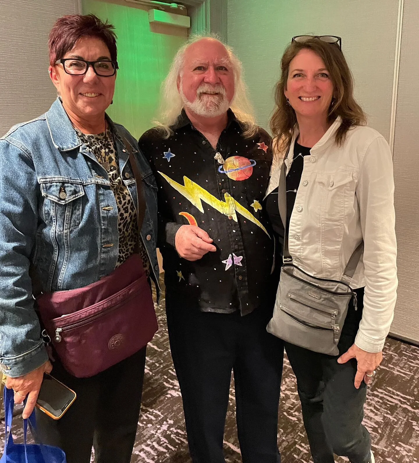 #TBT Stoked to attend the LA Conscious Life Expo with my astro-bestie on Feb. 5, 2022, our first in person conference since 2019. We were on a mission to meet the amazing Rick &ldquo;Merlin&rdquo; Levine, a true astro-wizard and a legend in the field