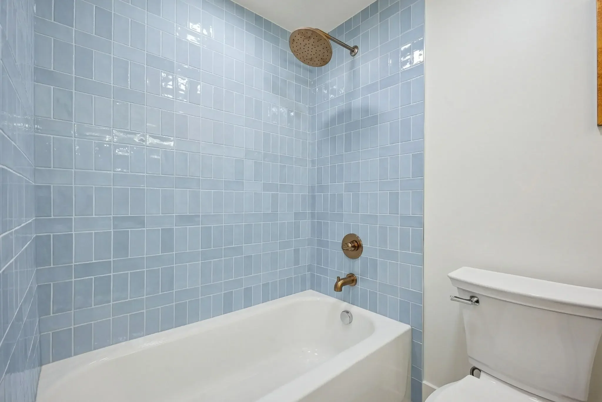 A kids' bath built to last — durable materials, easy-to-clean surfaces, and a look that'll grow with them.